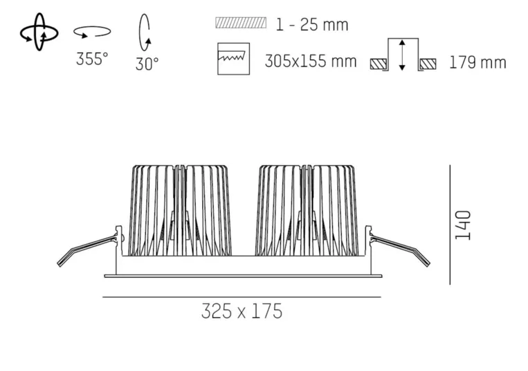 Savo 20 Square Double R