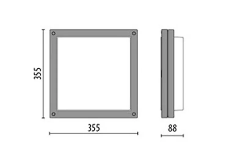 Bliz Square 40 Led