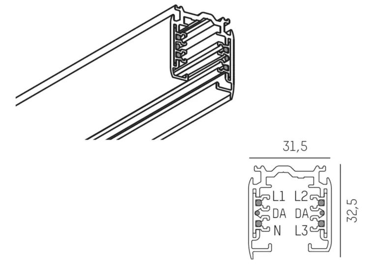 3 Phase Track Pulse Dali Sd