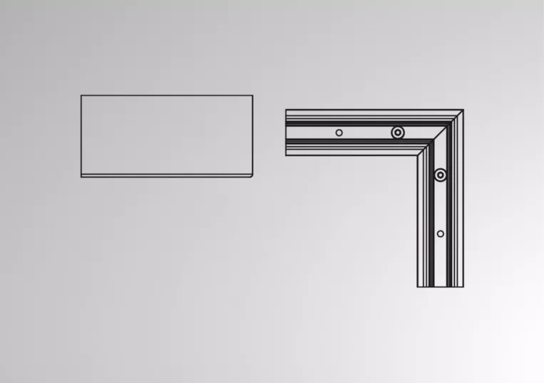 Volare R Corner Connector