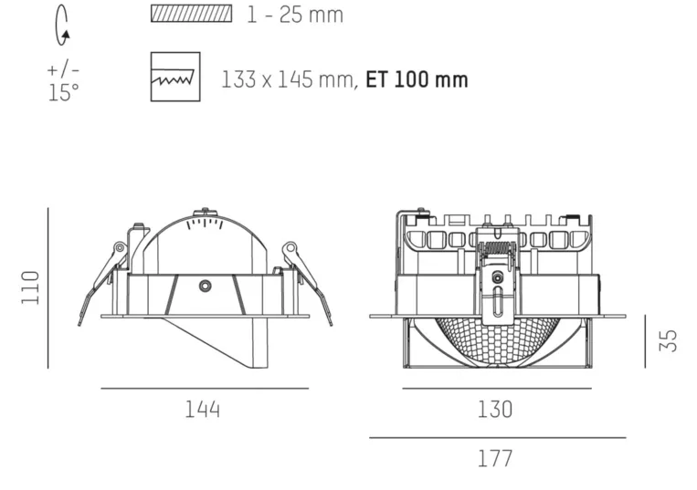 Artis 1 Single Shelf R