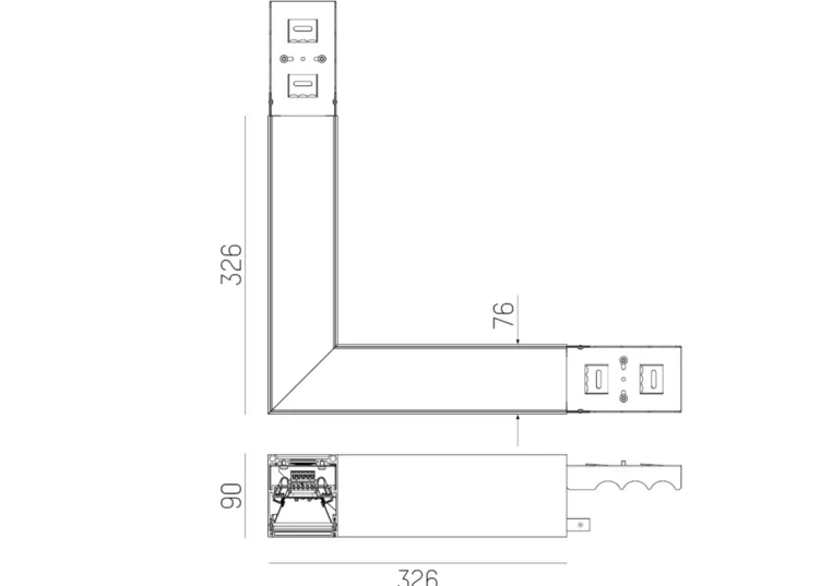 Log Out 2.1 Eckverbinder